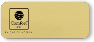 (image for) Comfort Inn Logo Only Gold Badge (Black logo)