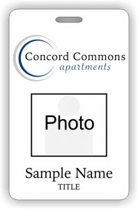 (image for) Barrett & Stokely - Concord Commons Photo ID Vertical badge