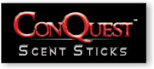 (image for) Conquest Scents Black Logo Only Badge