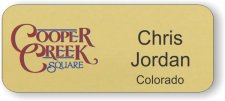 (image for) Cooper Creek Square Gold Badge