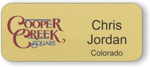 (image for) Cooper Creek Square Gold Badge