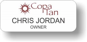 (image for) Copa Tan White Badge