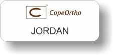 (image for) Cope Orthodontics White Badge