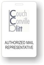 (image for) Couch, Conville & Blitt Mail Badge