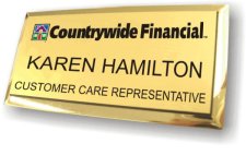 (image for) Countrywide Financial Executive Gold Badge