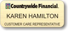(image for) Countrywide Financial Gold Badge