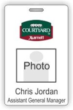 (image for) Courtyard Photo ID Badge