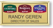 (image for) Courtyard - Residence - Springhill Suites Three logo Gold Executive Badge