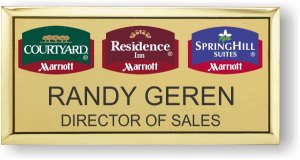 (image for) Courtyard - Residence - Springhill Suites Three logo Gold Executive Badge