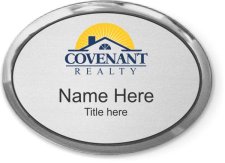 (image for) Covenant Realty Oval Executive Silver badge