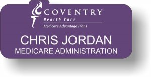 (image for) Coventry Medicine Purple Shaped Badge