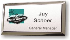 (image for) Crazy Hotel Workers Silver Executive Badge