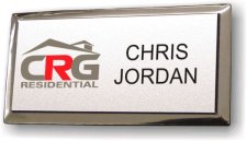 (image for) CRG Residential Left Logo Executive Silver Badge