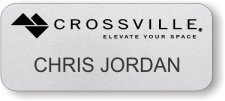 (image for) Crossville Silver Badge with Round Corners