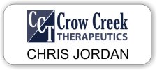 (image for) Crow Creek Therapeutics White Badge