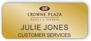 (image for) Crowne Plaza Logo B Gold Badge