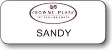 (image for) Crowne Plaza Logo A White Badge