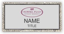 (image for) Crowne Plaza Logo A Silver Bling Badge