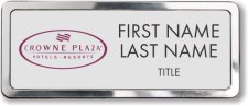 (image for) Crowne Plaza Logo A Silver Polished Frame Prestige Badge