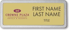 (image for) Crowne Plaza Logo A Gold Pebbled Frame Prestige Badge