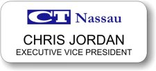 (image for) CT Nassau White Badge