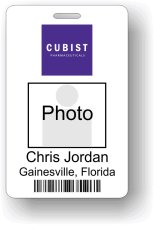 (image for) Cubist Pharmaceuticals Photo ID Badge