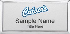 (image for) Culver's Executive Silver Name Badge