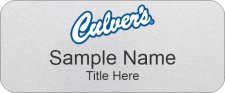 (image for) Culver's Standard Silver Name Badge