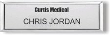 (image for) Curtis Medical Small Silver Executive Badge