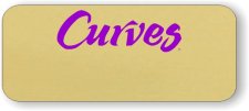(image for) Curves Logo Only Gold Badge