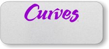(image for) Curves Logo Only Silver Badge