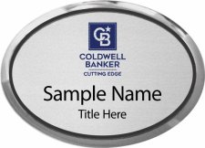 (image for) Coldwell Banker Cutting Edge Oval Executive Silver badge
