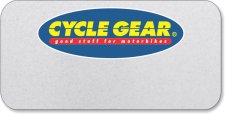 (image for) Cycle Gear Silver Logo Only Badge