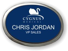 (image for) Cygnus Medical Blue Oval Silver Executive