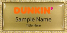 (image for) Dunkin' Bling Gold Badge