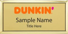 (image for) Dunkin' Executive Gold Badge