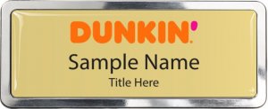 (image for) Dunkin\' Prestige Polished Gold Badge