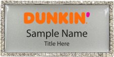 (image for) Dunkin' Bling Silver Badge