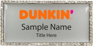 (image for) Dunkin\' Bling Silver Badge