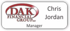 (image for) DAK Financial Group White Badge