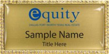 (image for) Equity Real Estate Bling Gold Badge