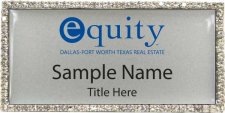 (image for) Equity Real Estate Bling Silver Badge