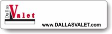 (image for) Dallas Valet White Logo Only Badge