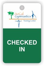 (image for) SoCal Gymnastics Dark Green Badge