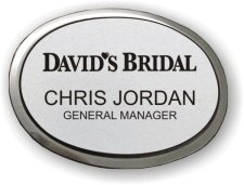 (image for) David's Bridal Executive Oval Silver Badge