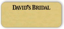 (image for) David's Bridal Gold Logo Only Badge