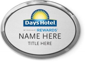 (image for) Days Hotel / Wyndham Silver Executive Oval Badge