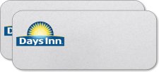 (image for) Days Inn Silver Logo Only Badge (25 Pack)