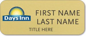 (image for) Days Inn Gold Badge - Stacked Name