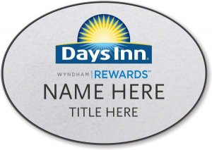 (image for) Days Inn / Wyndham Silver Oval Badge